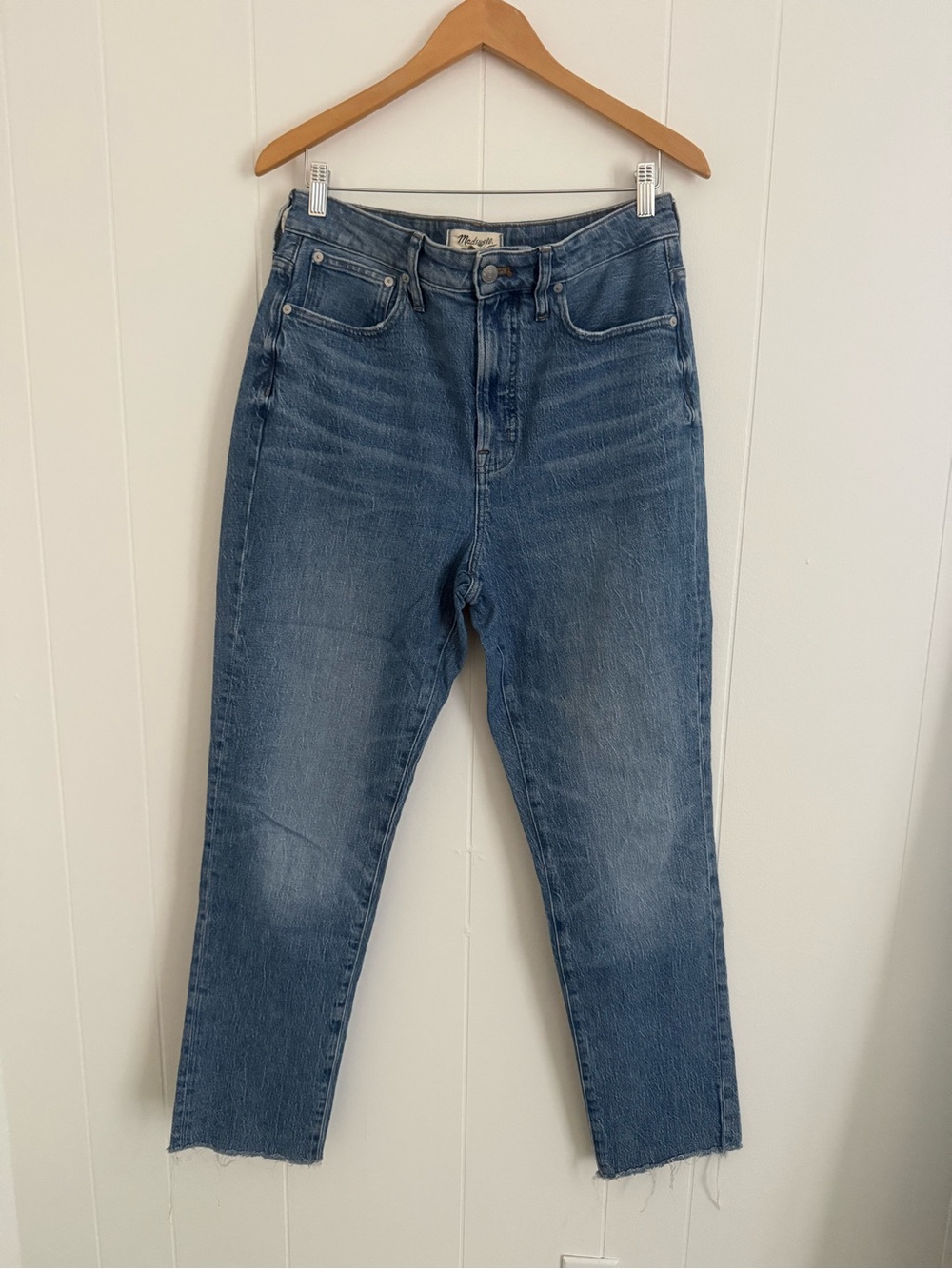Madewell curvy perfect vintage jeans